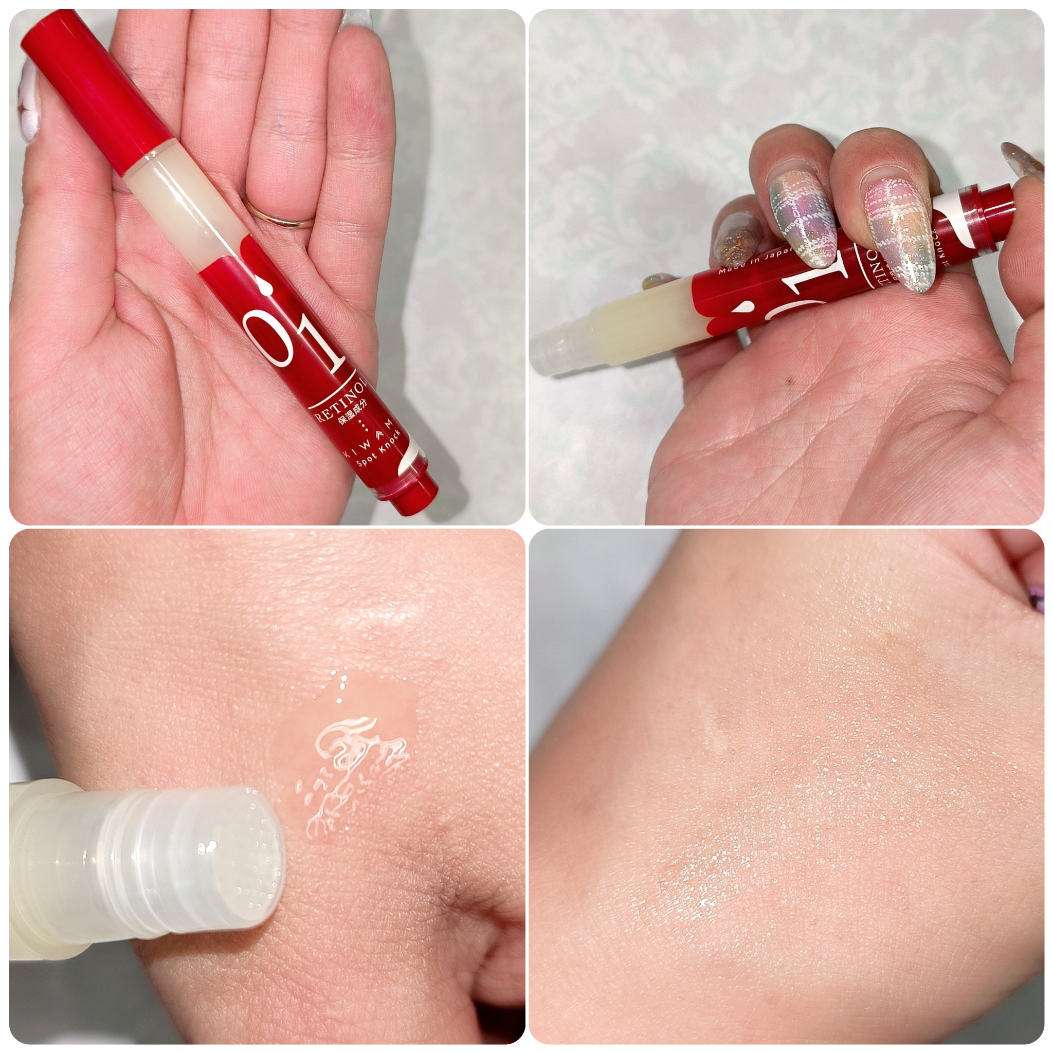 スポットノック/KIWAMI/美容液を使ったクチコミ（3枚目）