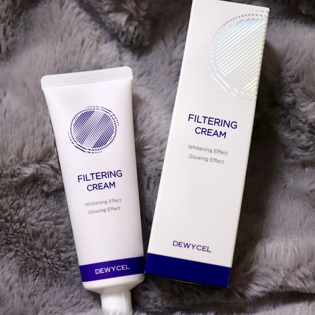 フィルタリングクリーム/DEWYCEL/日焼け止めクリームを使ったクチコミ（1枚目）