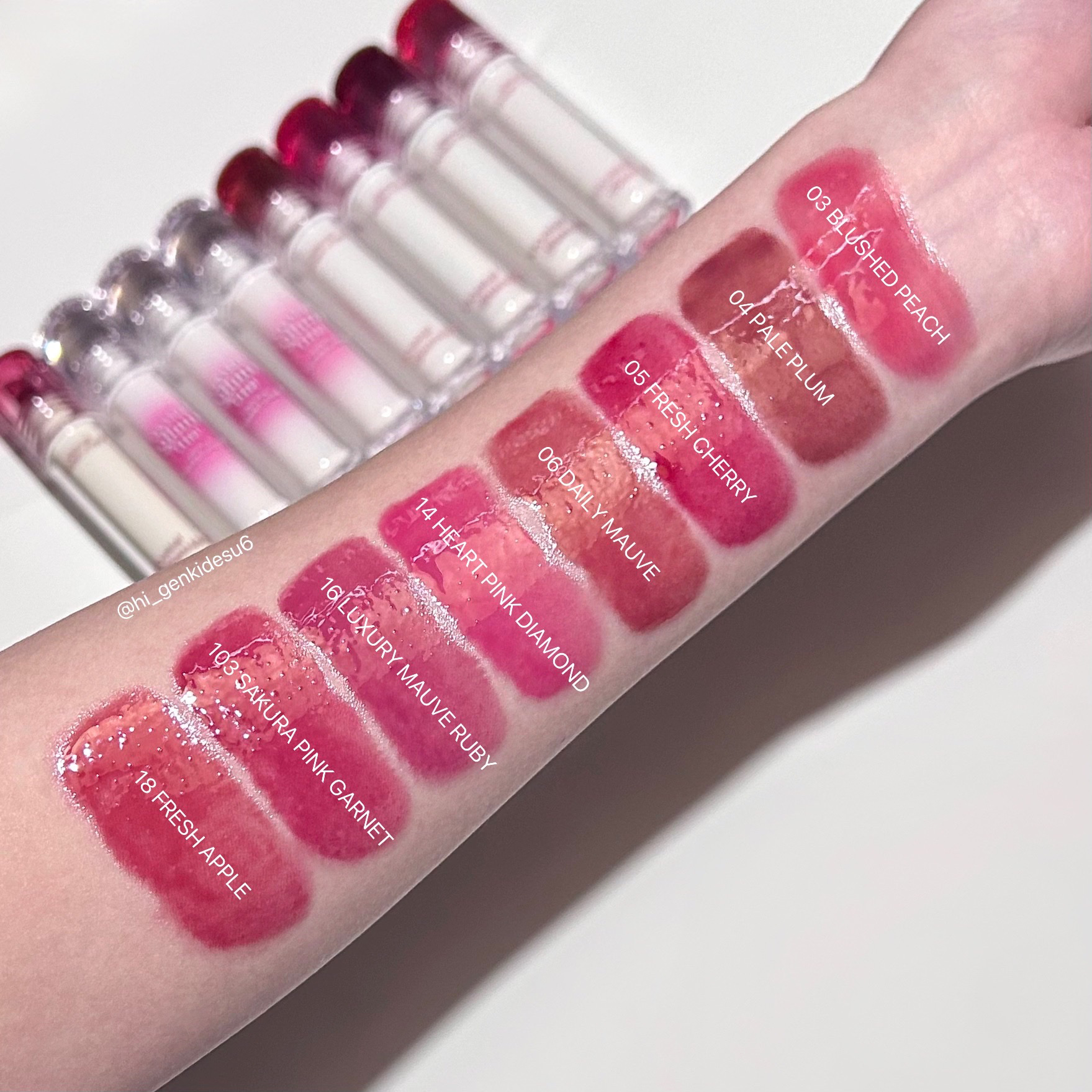 クリスタル グラム ティント/CLIO/リップティントを使ったクチコミ（2枚目）