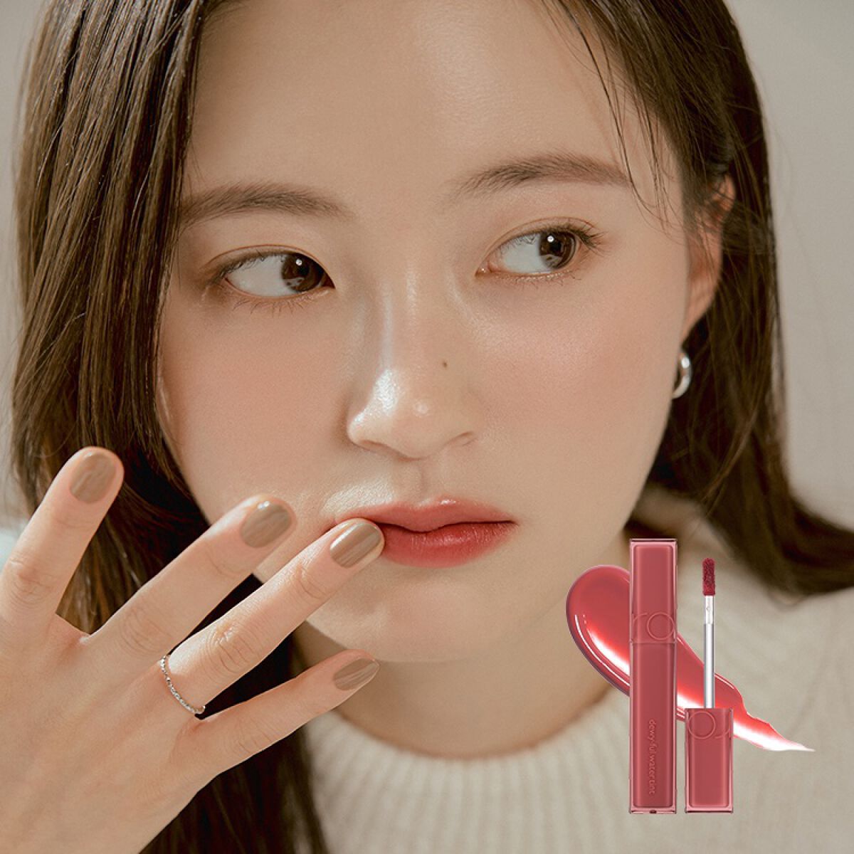 デュイフルウォーターティント/rom&nd/リップティントを使ったクチコミ（2枚目）