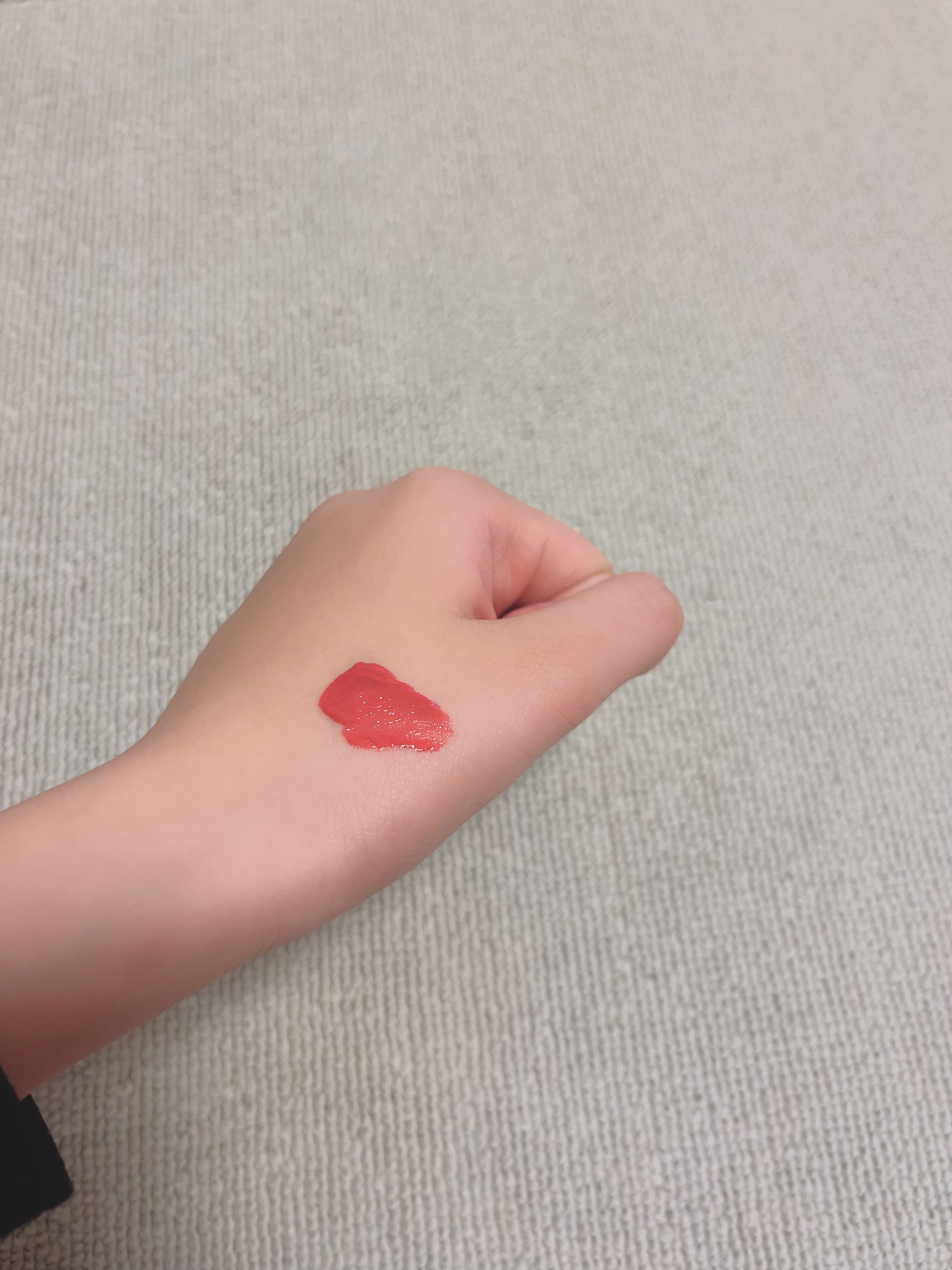 ジューシーラスティングティント 11 ピンクパンプキン(PINK PUMPKIN)/rom&nd/リップティントを使ったクチコミ（3枚目）