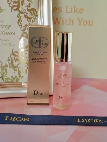 プレステージ ローション ド ローズ/Dior/化粧水を使ったクチコミ（1枚目）