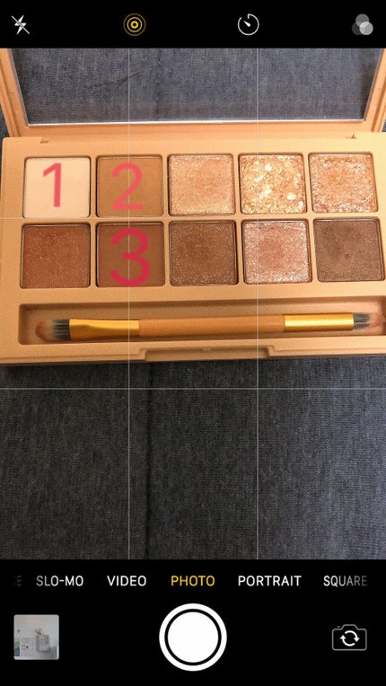 パーフェクトマルチアイズ/キャンメイク/アイシャドウパレットを使ったクチコミ(4枚目)