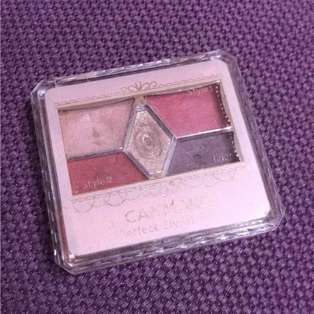 【旧品】パーフェクトスタイリストアイズ/キャンメイク/アイシャドウパレットを使ったクチコミ(1枚目)