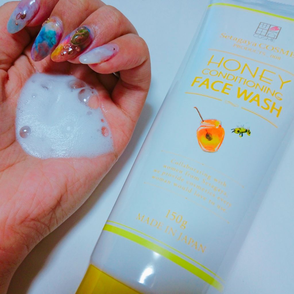 ハニーフェイスウォッシュ/世田谷コスメ/洗顔フォームを使ったクチコミ（1枚目）