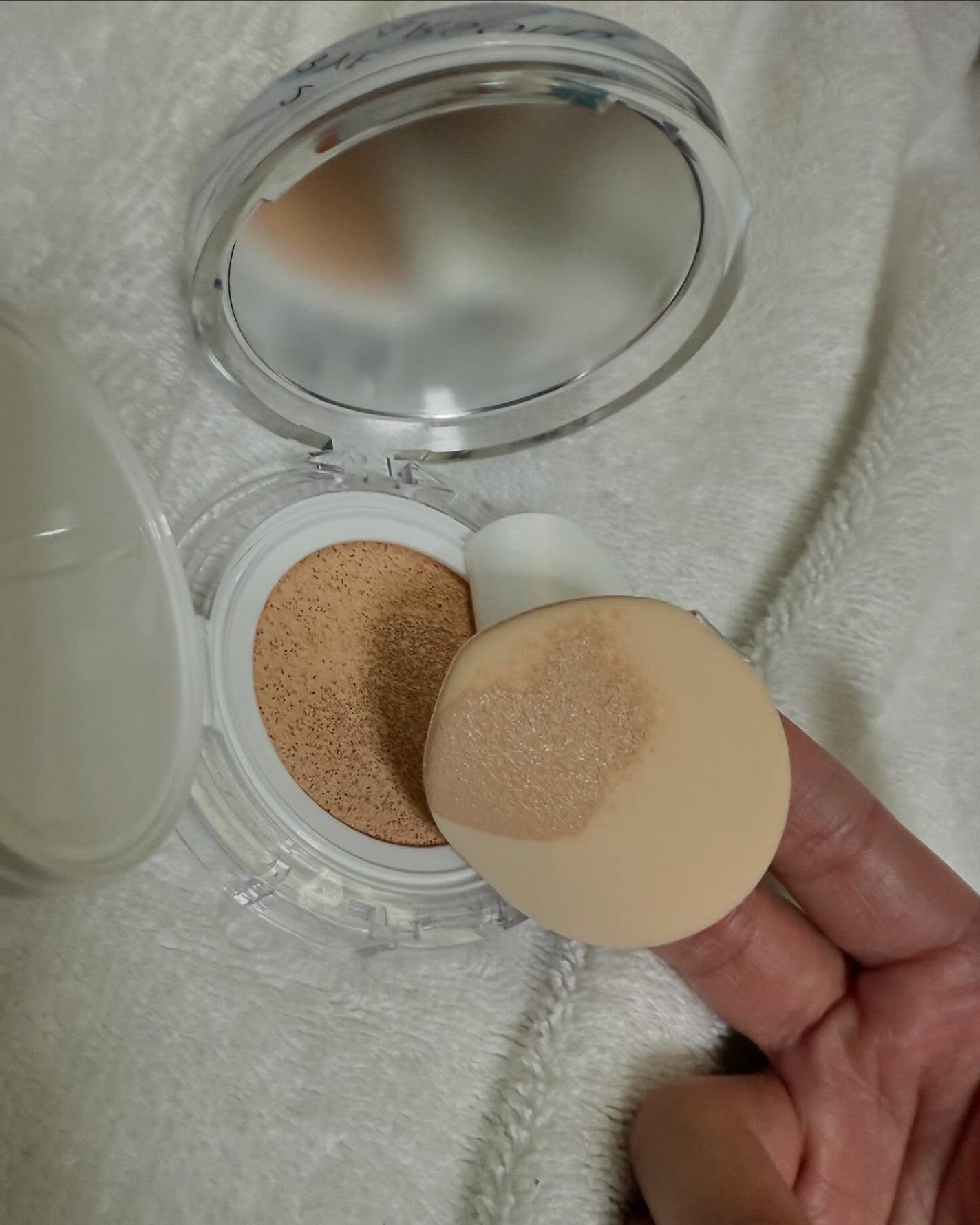 ハートリーフシーンカバークッション/23years old/クッションファンデーションを使ったクチコミ(8枚目)