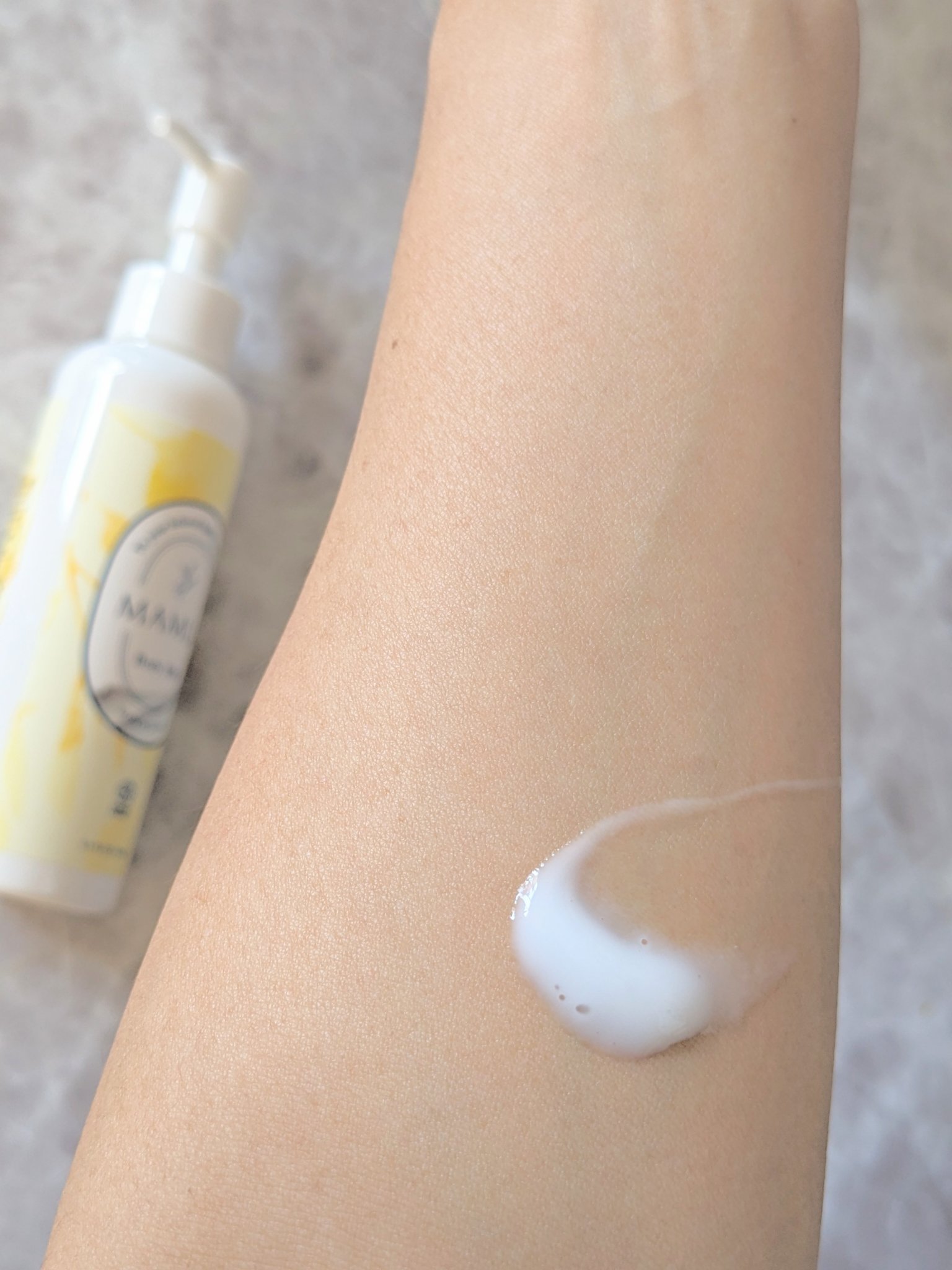 マムアボディミルク/MAMUA/ボディミルクを使ったクチコミ（2枚目）