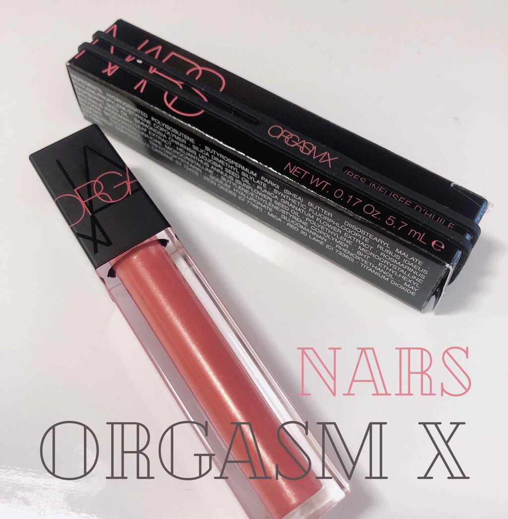オイルインフューズド リップティント/NARS/リップティントを使ったクチコミ(1枚目)