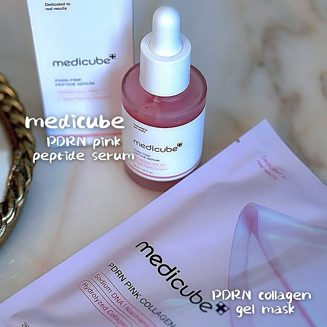 PDRNピンクアンプル PDRN 10,000ppm配合/MEDICUBE/美容液を使ったクチコミ（1枚目）