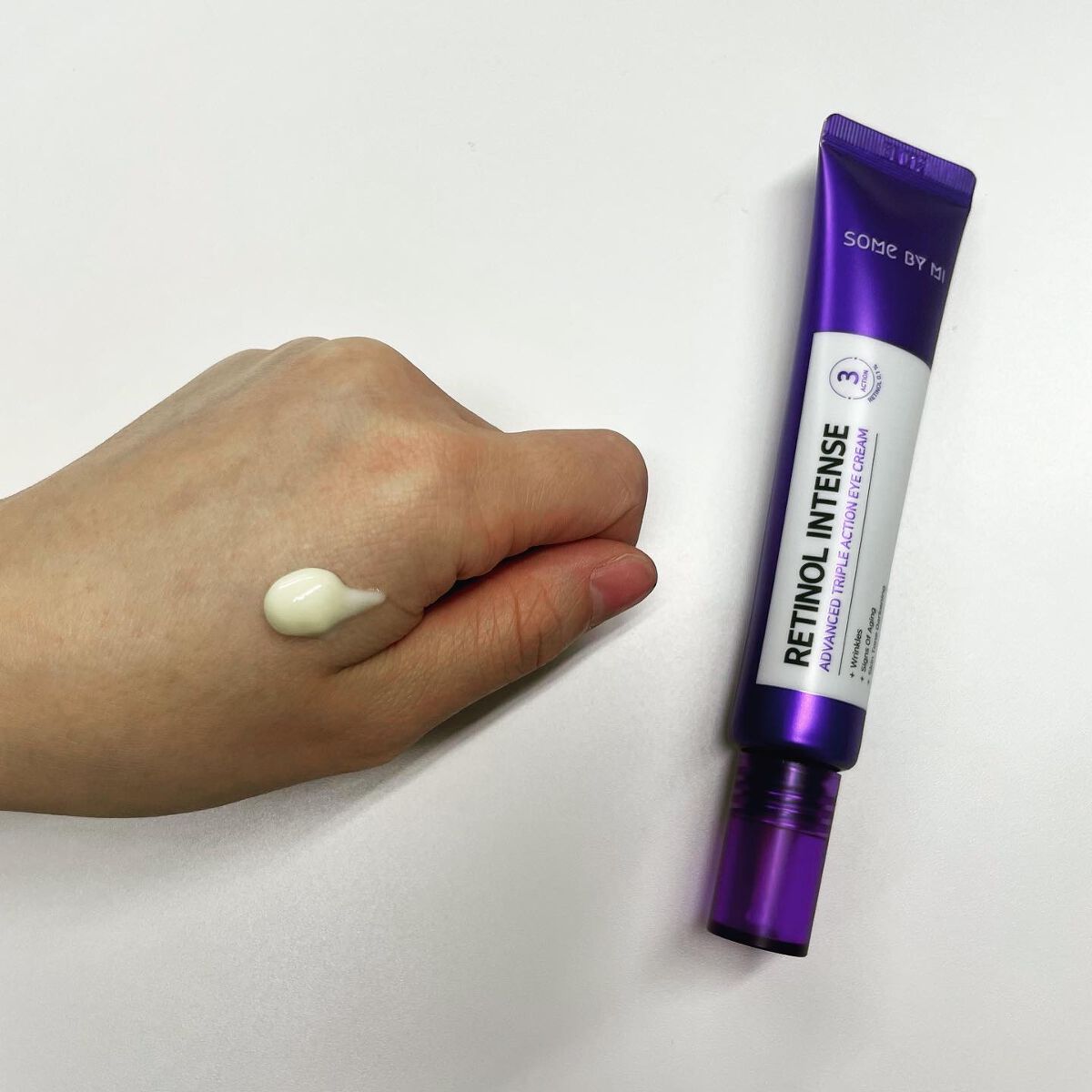 レチノールインテンシブ アドバンスドトリプルアクションアイクリーム/SOME BY MI/アイケア・アイクリームを使ったクチコミ（1枚目）