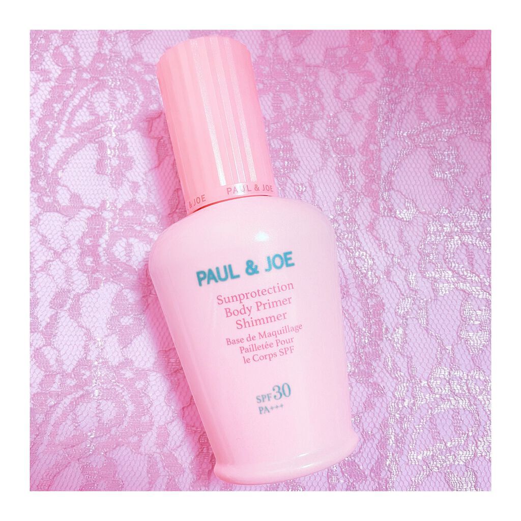 サンプロテクション ボディプライマー クリア シマー/PAUL & JOE BEAUTE/日焼け止めローションを使ったクチコミ（1枚目）