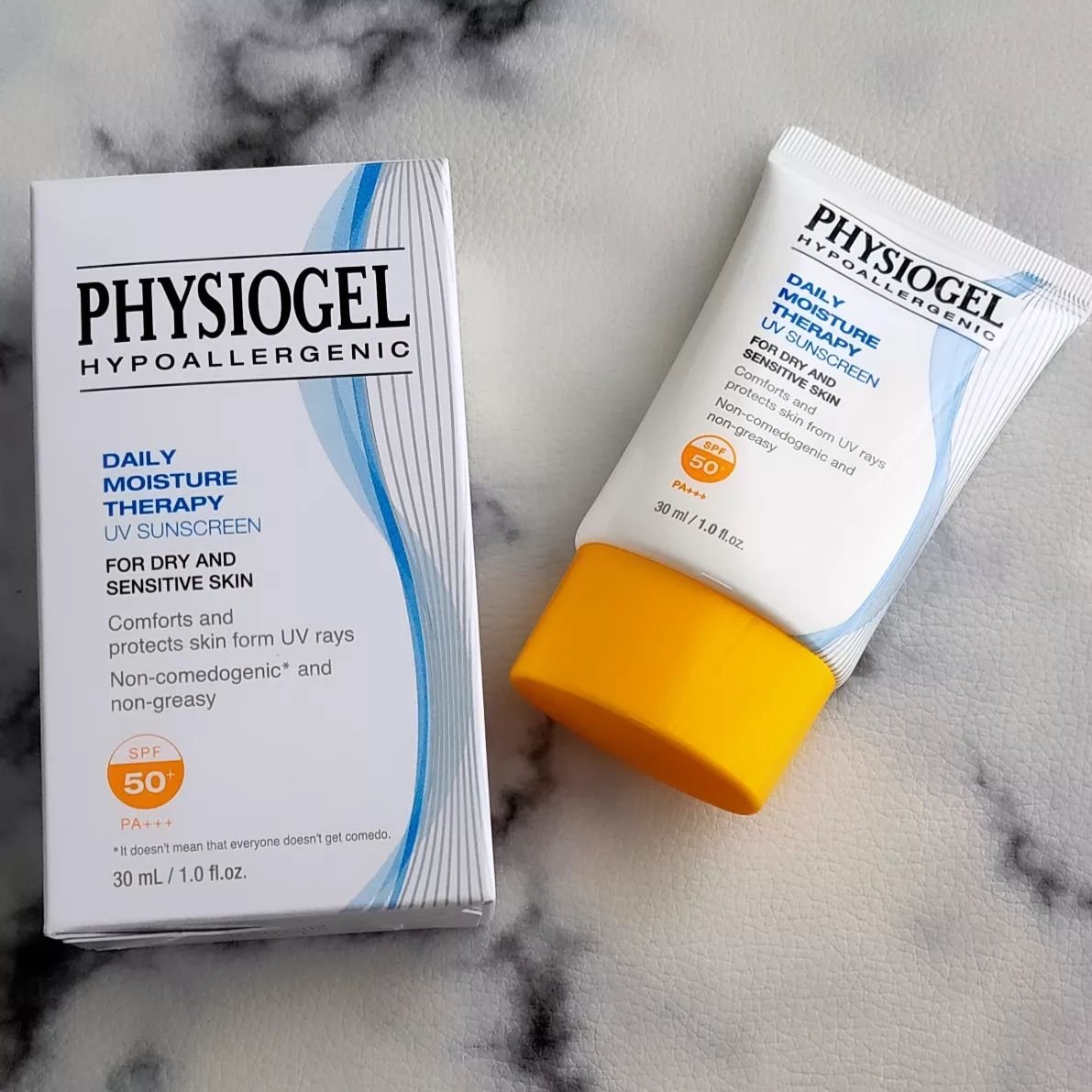 PHYSIOGEL DMT UVサンスクリーンのクチコミ「＜PHYSIOGEL フィジオジェル DMT UVサンスクリーン＞を愛用中♪

こちらは175.....」（2枚目）
