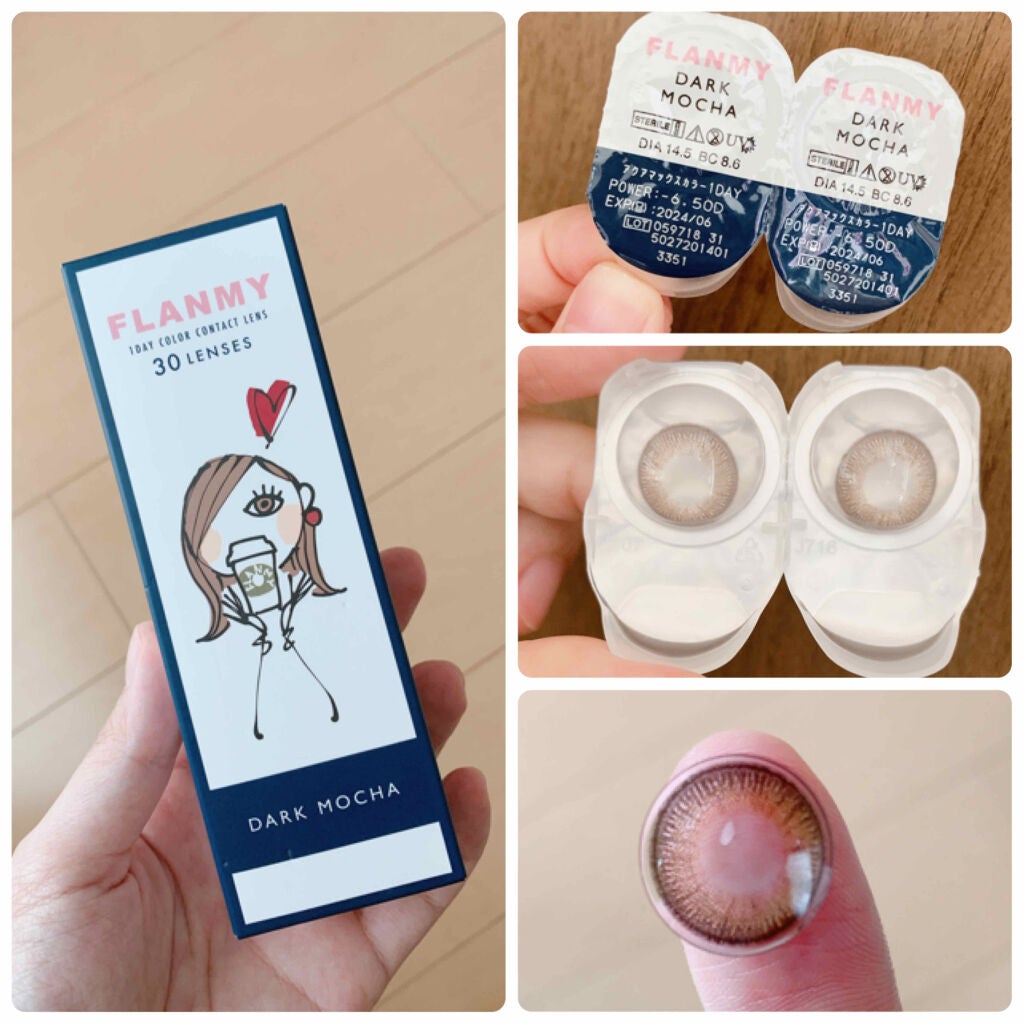 FLANMY 1day/FLANMY/ワンデー(1DAY)カラコンを使ったクチコミ(2枚目)