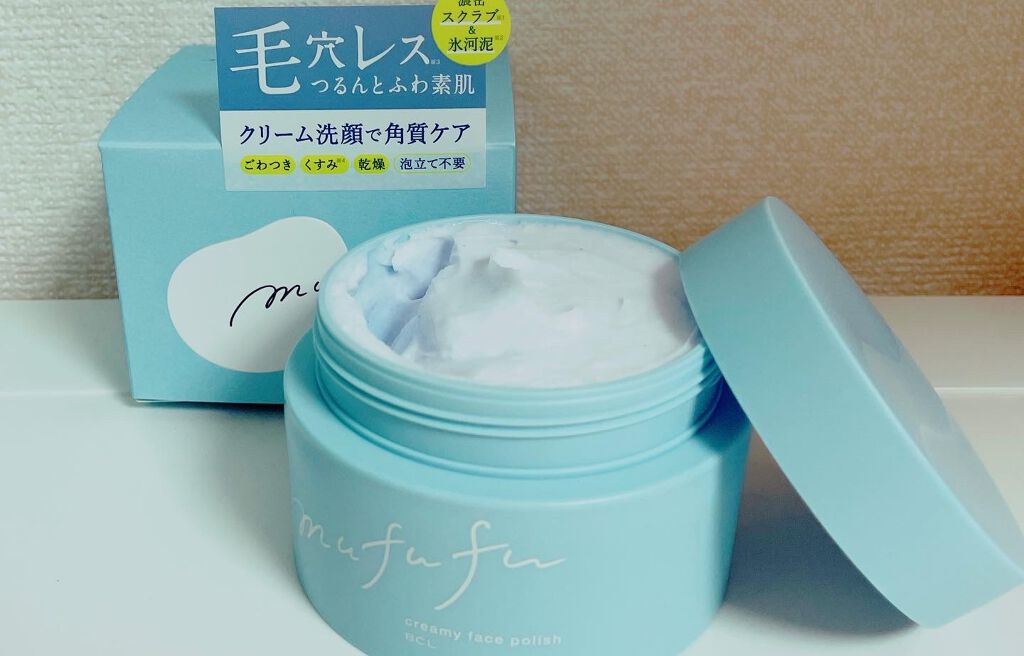 クリーミーフェイスポリッシュ/ムフフ/洗顔フォームを使ったクチコミ（2枚目）