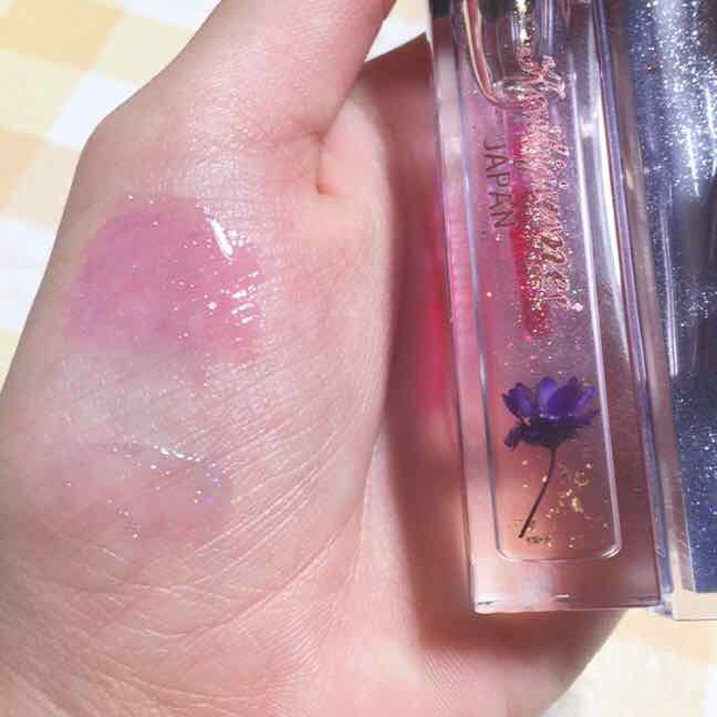 フラワーリップグロス/Kailijumei/リップグロスを使ったクチコミ(3枚目)