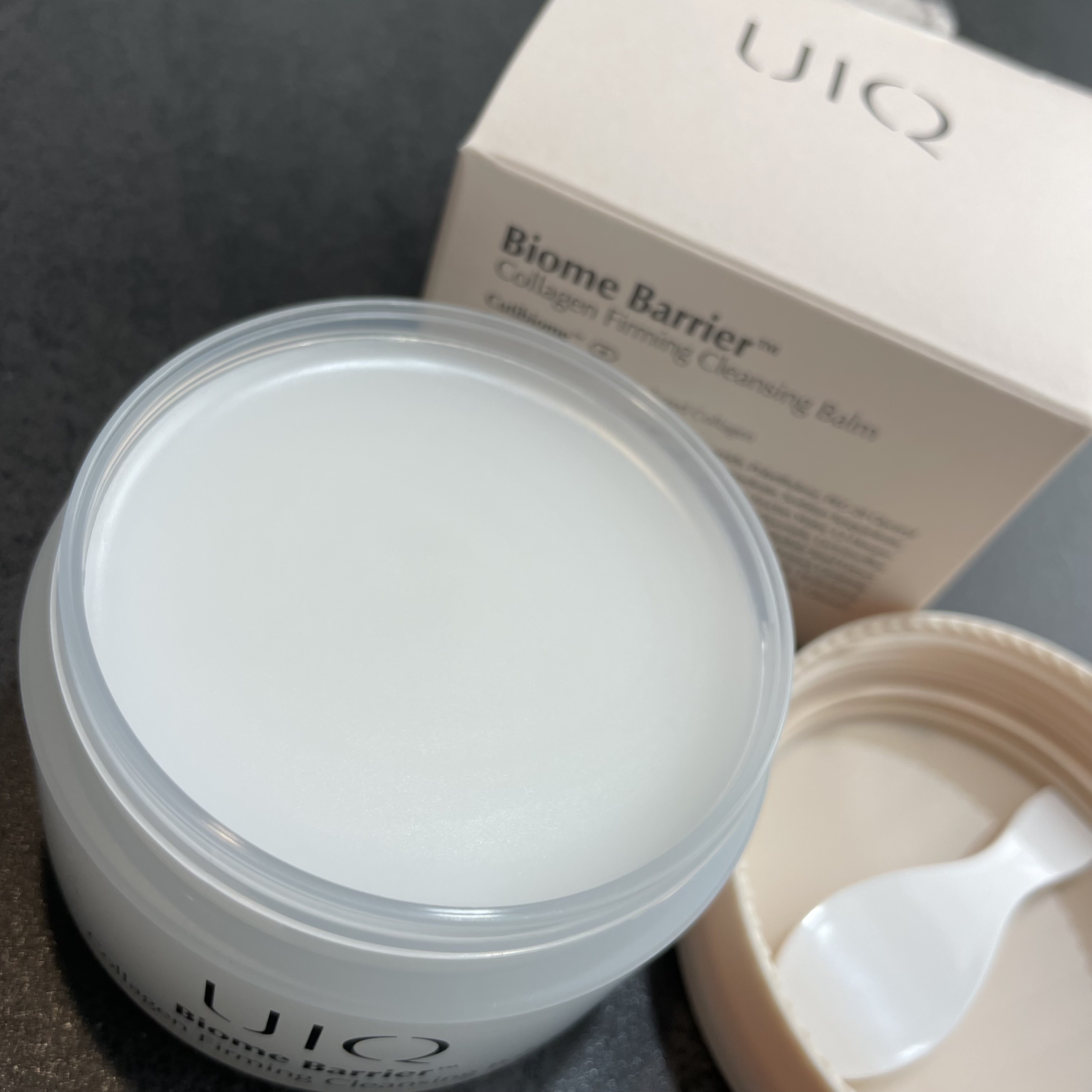 バイオームバリアコラーゲンファーミングクレンジングバーム/UIQ/クレンジングバームを使ったクチコミ（3枚目）