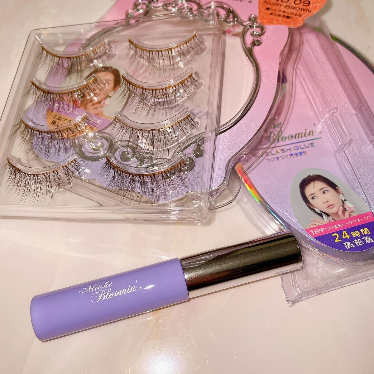 アイラッシュグルー/ミッシュブルーミン/つけまつげを使ったクチコミ(1枚目)