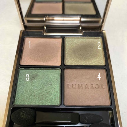 アイカラーレーション/LUNASOL/アイシャドウパレットを使ったクチコミ(2枚目)
