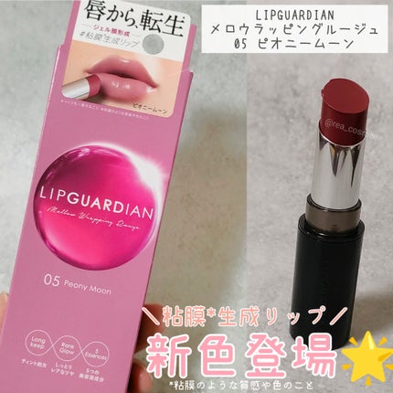 メロウラッピングルージュ/LIPGUARDIAN/口紅を使ったクチコミ(1枚目)