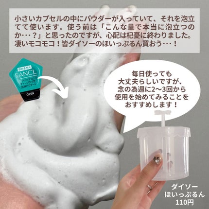 ディープクリア洗顔パウダー/ファンケル/洗顔パウダーを使ったクチコミ(3枚目)