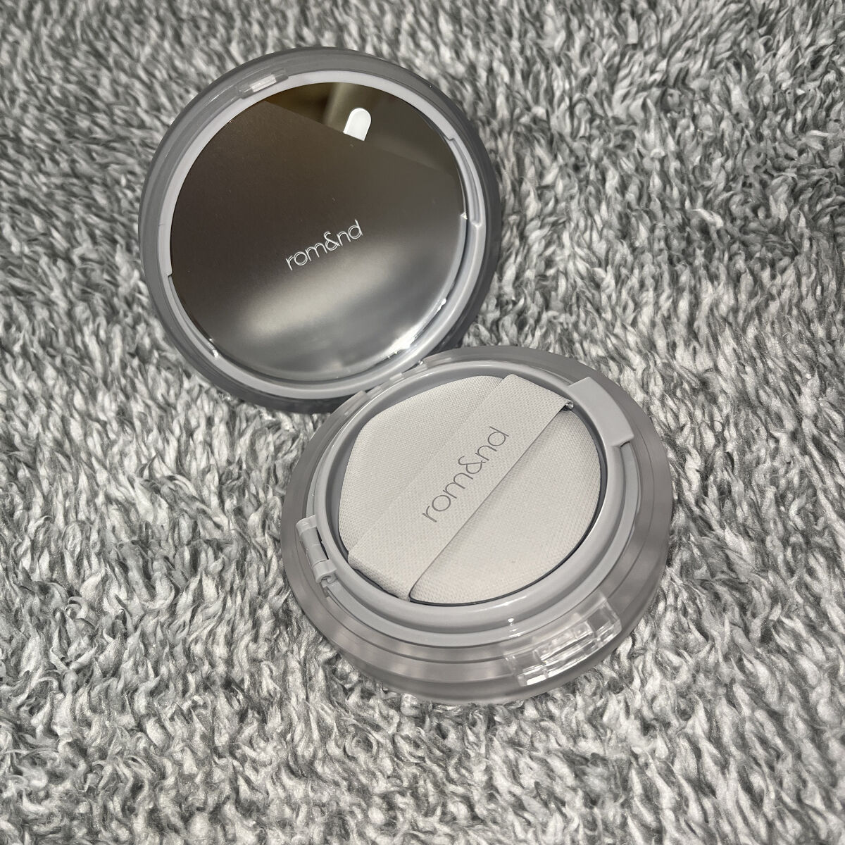 ヌーゼロクッション 01 ポーセリン17/rom&nd/クッションファンデーションを使ったクチコミ（2枚目）