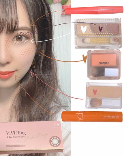 トーンアップアイシャドウ/CEZANNE/アイシャドウパレットを使ったクチコミ(2枚目)