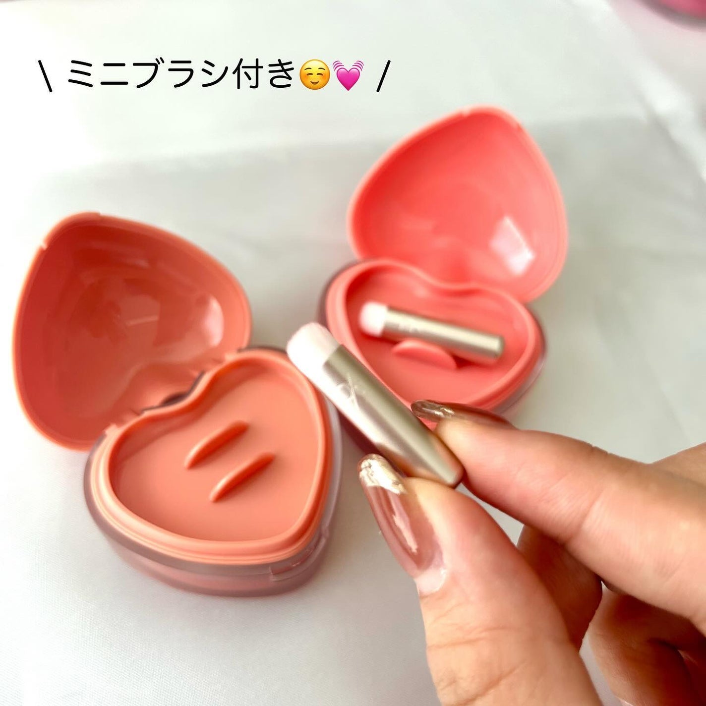 スフレカラーポット/dasique/口紅を使ったクチコミ(3枚目)