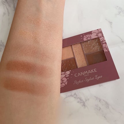 パーフェクトスタイリストアイズ/キャンメイク/アイシャドウパレットを使ったクチコミ(3枚目)