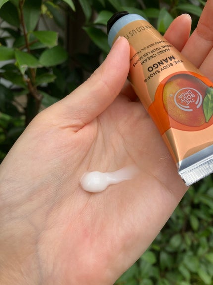 THE BODY SHOP ハンドクリーム マンゴーのクチコミ「マンゴーのシャワージェルの香りが
かなり気に入ったので、
ハンドクリームも気になっていて購.....」(3枚目)
