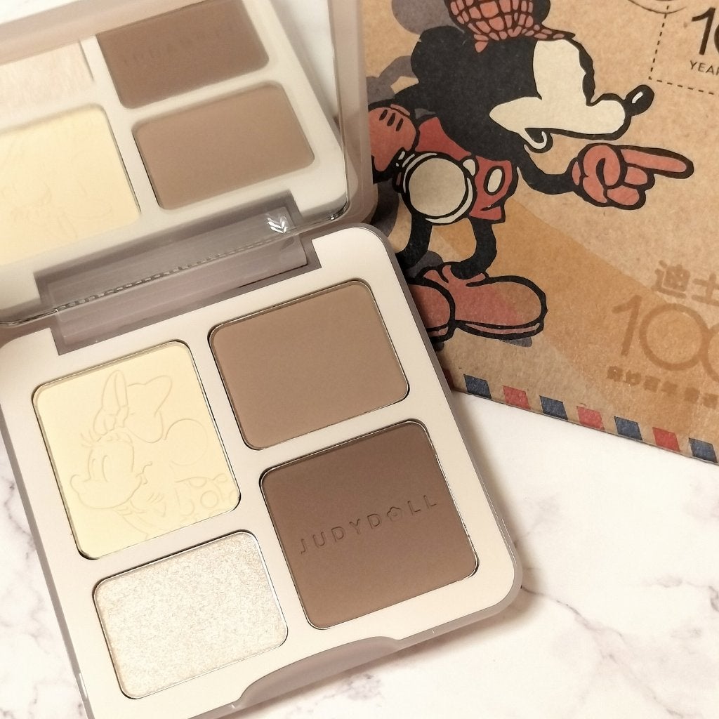 JUDYDOLL メリハリマスターパレット/JUDYDOLL/パウダーハイライトを使ったクチコミ(2枚目)