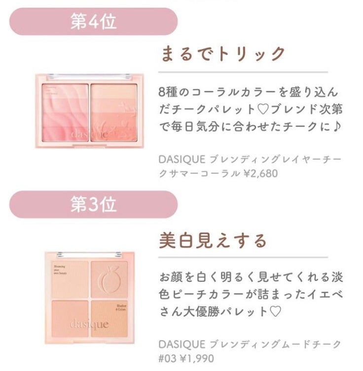 チーク ポップ/CLINIQUE/パウダーチークを使ったクチコミ(5枚目)