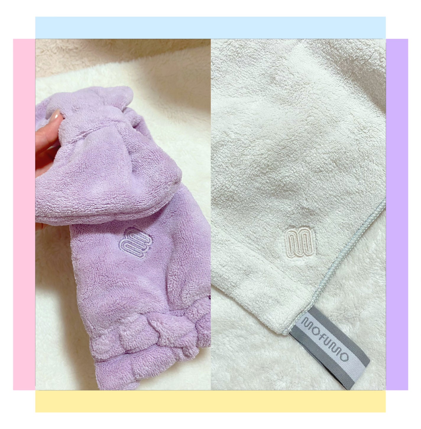 ヘアタオル&ターバン/mofumo/ヘアケアグッズを使ったクチコミ(2枚目)