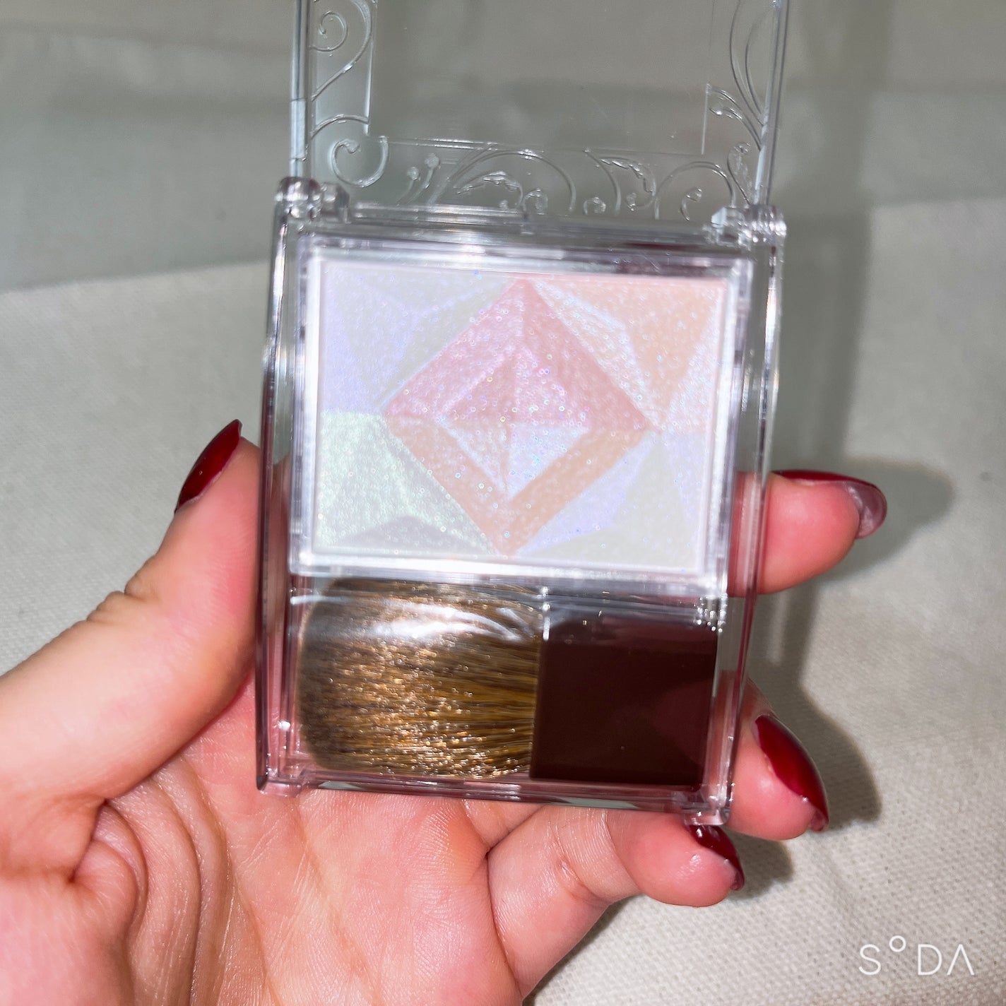 パールグロウハイライト/CEZANNE/ハイライト・シェーディングを使ったクチコミ(4枚目)