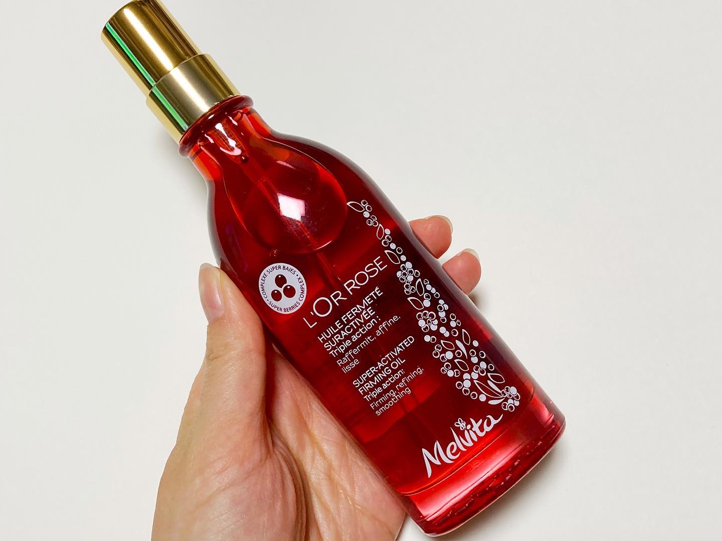 ロルロゼ ピンクフィット ボディオイル/Melvita/ボディオイルを使ったクチコミ（2枚目）