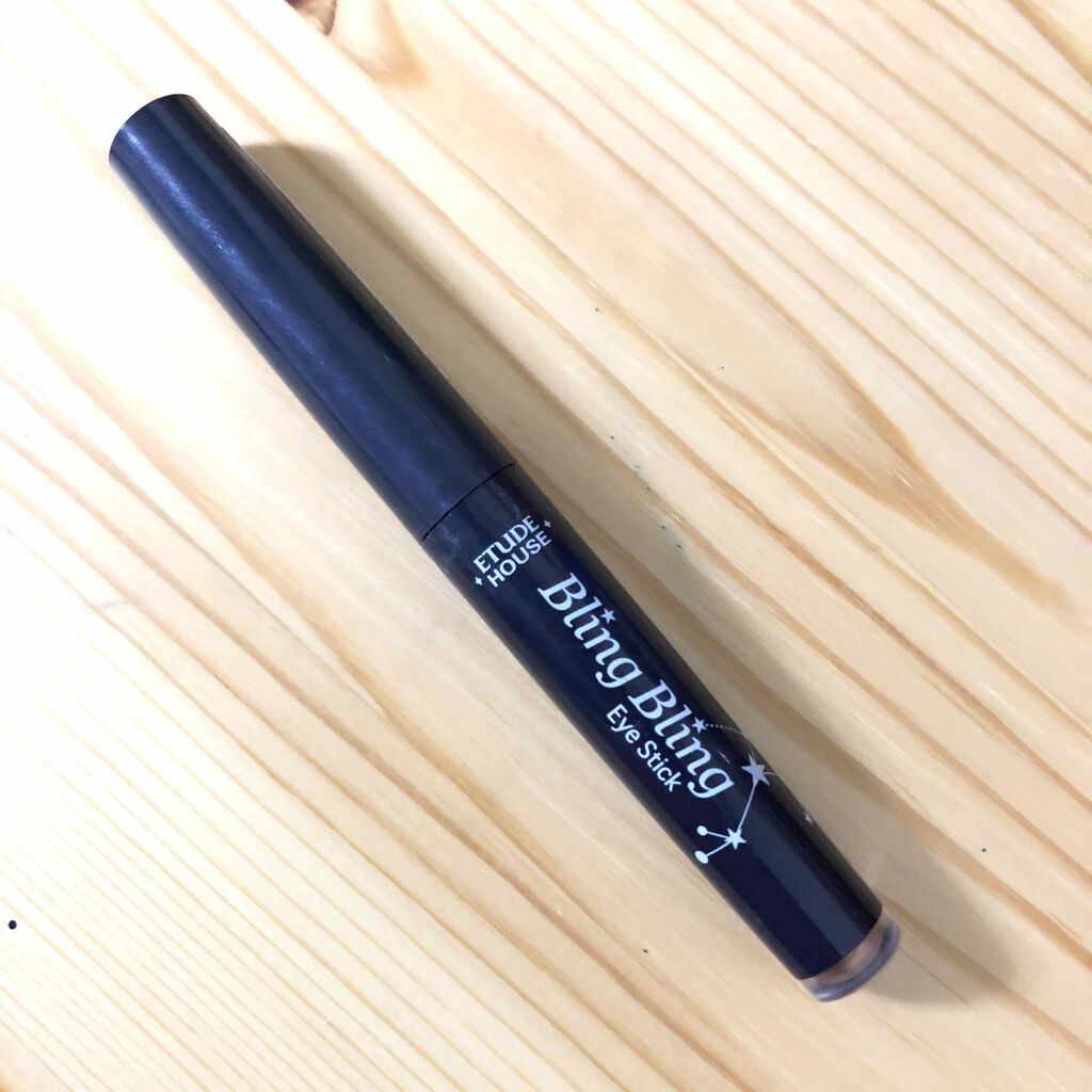キラキラ アイシャドウ/ETUDE/スティックアイシャドウを使ったクチコミ(2枚目)