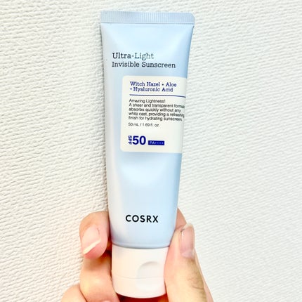 ウルトラライト透明UVクリーム/COSRX/日焼け止めクリームを使ったクチコミ(1枚目)
