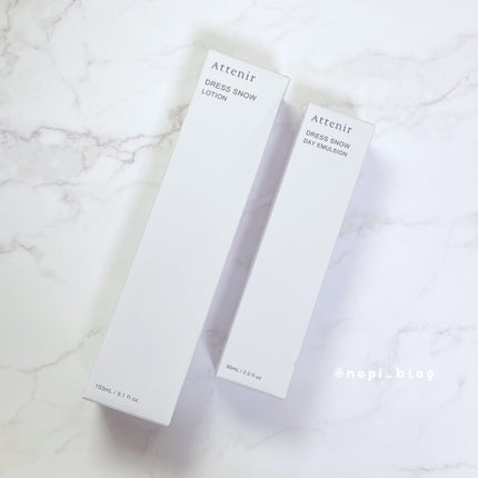 ドレススノー ローション【医薬部外品】 /アテニア/化粧水を使ったクチコミ(4枚目)