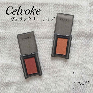 セルヴォーク ヴォランタリー アイズ 26 カッパーレッド/Celvoke/シングルアイシャドウを使ったクチコミ（1枚目）