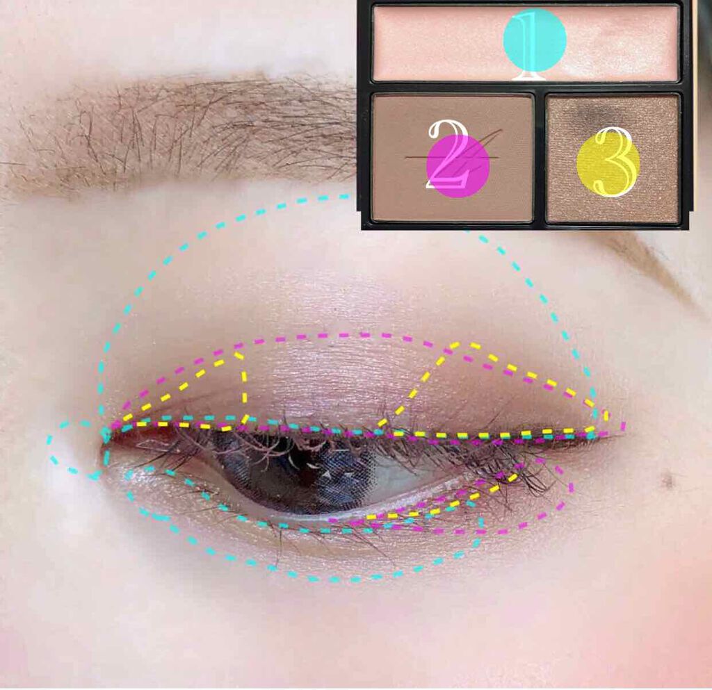 ダイヤモンドシリーズ カラーマスカラ/ZEESEA/マスカラを使ったクチコミ（3枚目）