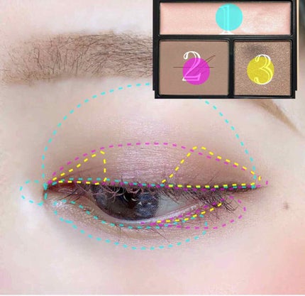 EYE OPENING LINER/UZU BY FLOWFUSHI/リキッドアイライナーを使ったクチコミ(3枚目)