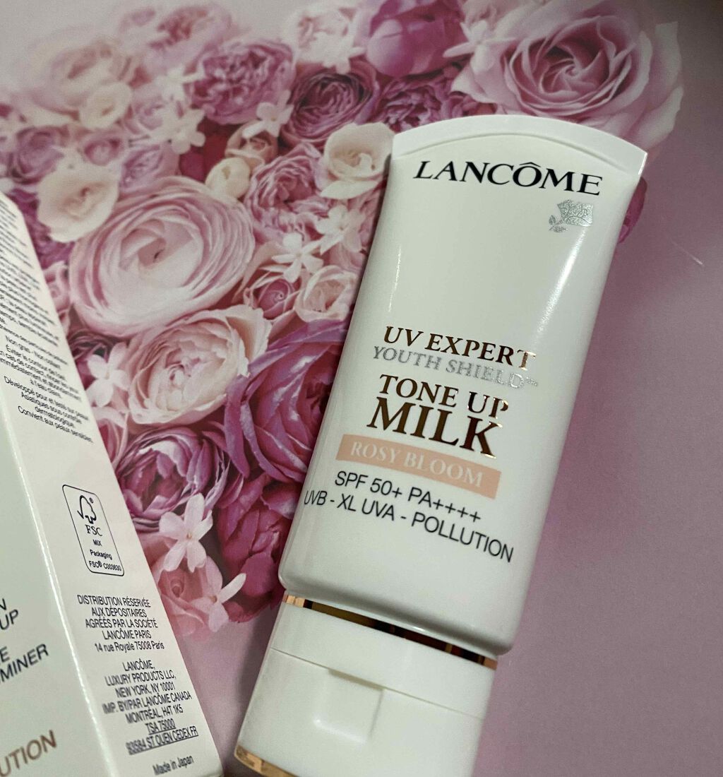UV エクスペール トーン アップ ローズ/LANCOME/日焼け止め・UVケアを使ったクチコミ(1枚目)