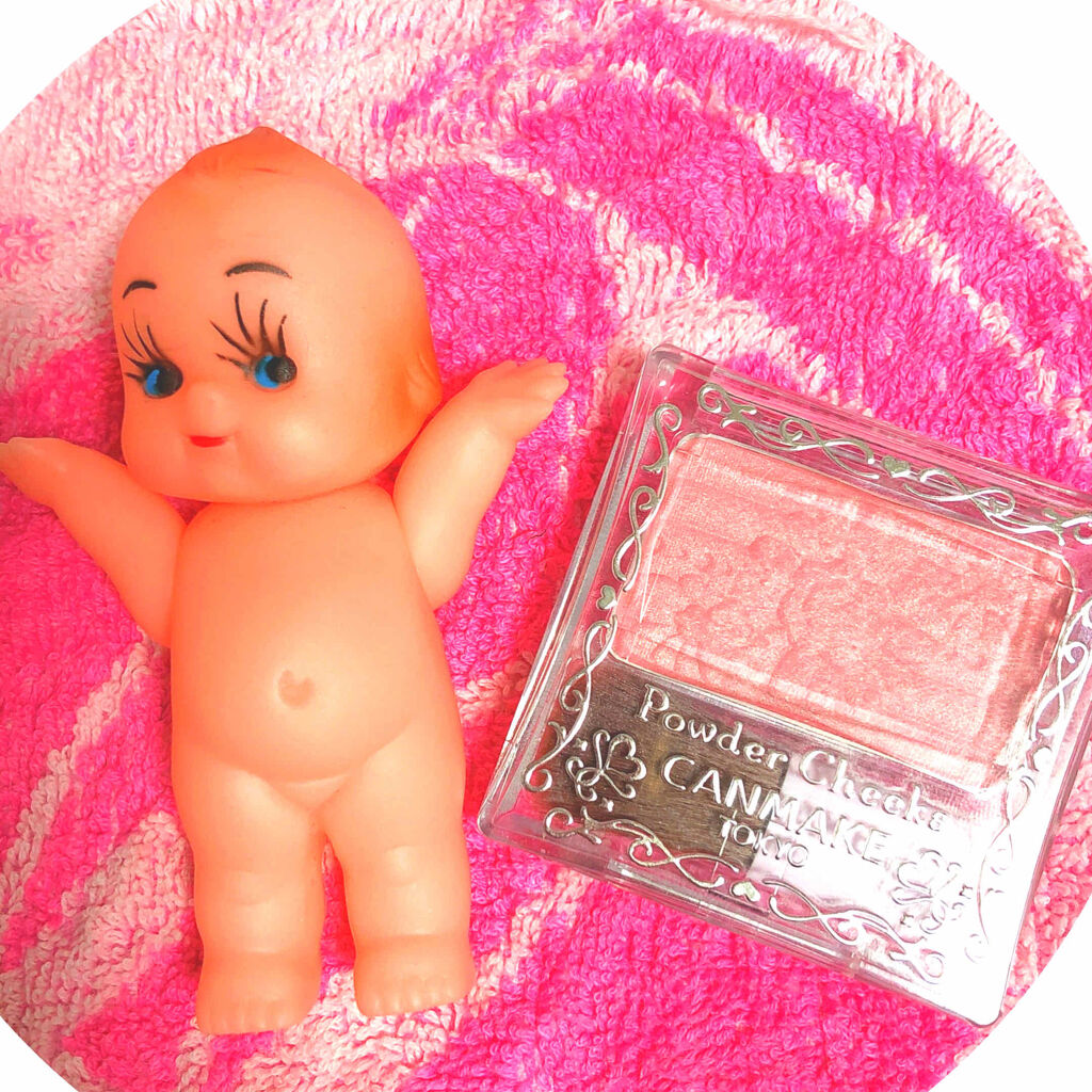 【旧品】パウダーチークス/キャンメイク/パウダーチークを使ったクチコミ（1枚目）