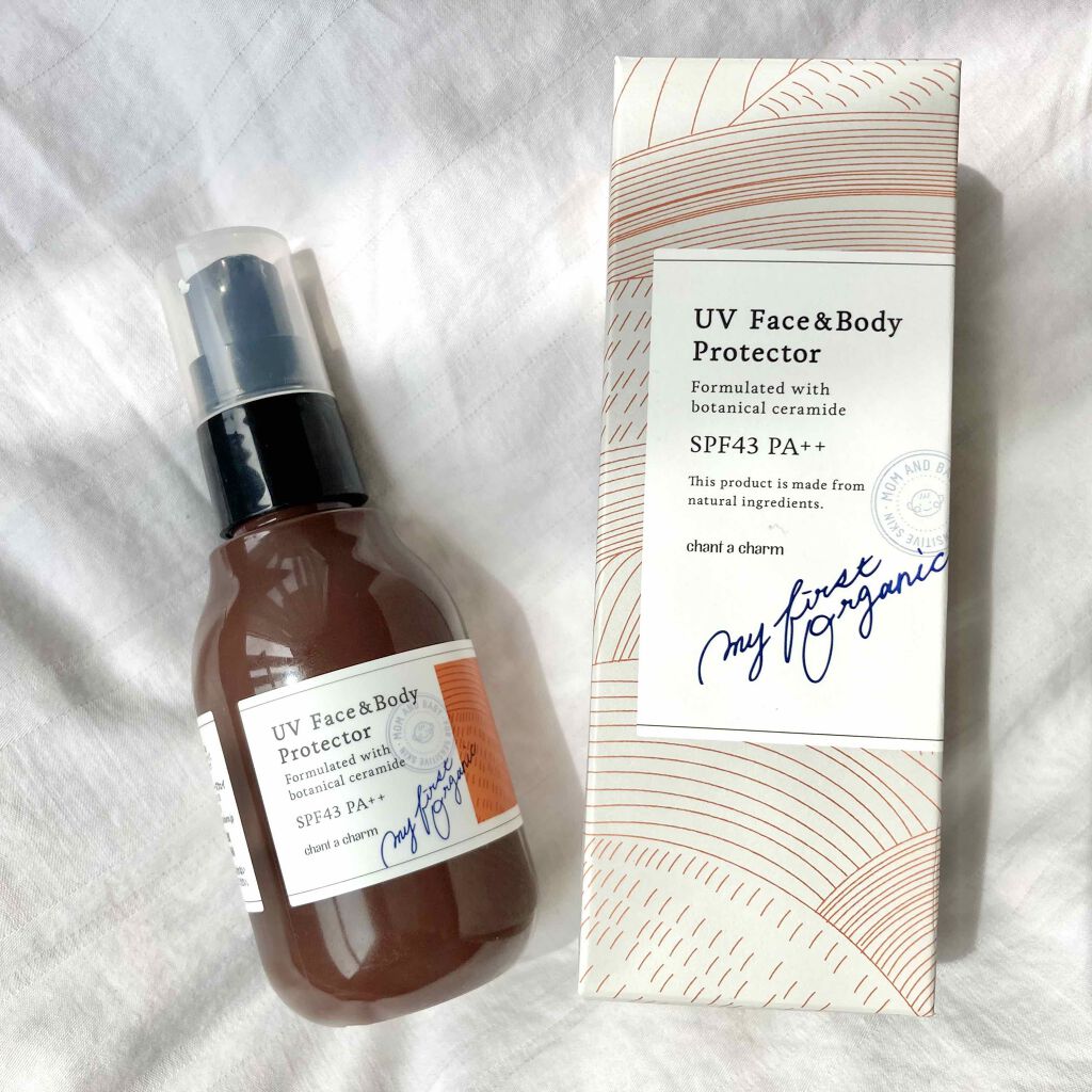 UVフェイス&ボディプロテクター/chant a charm /日焼け止めミルクを使ったクチコミ(1枚目)