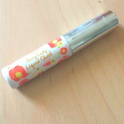 ジューシーレディリキッドチーク/キャンメイク/リキッドチークを使ったクチコミ(1枚目)