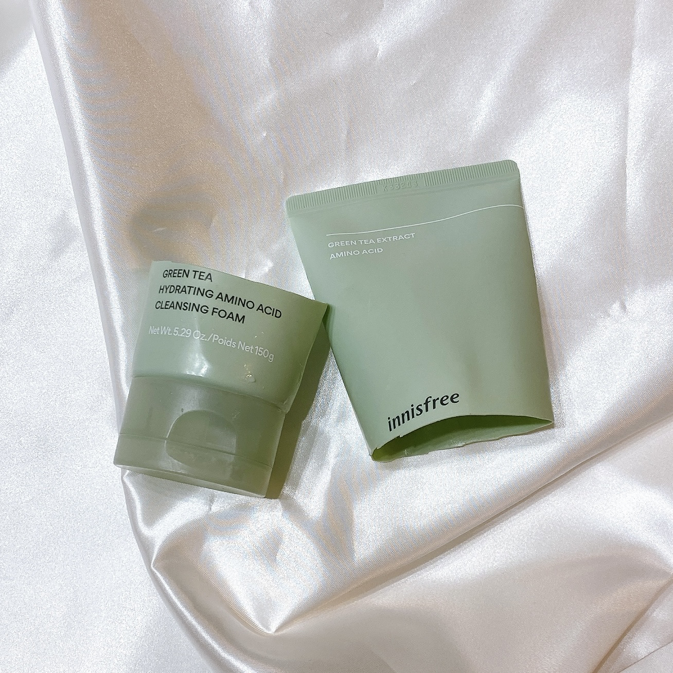 グリーンティー アミノ　フォームクレンザー/innisfree/洗顔フォームを使ったクチコミ（2枚目）