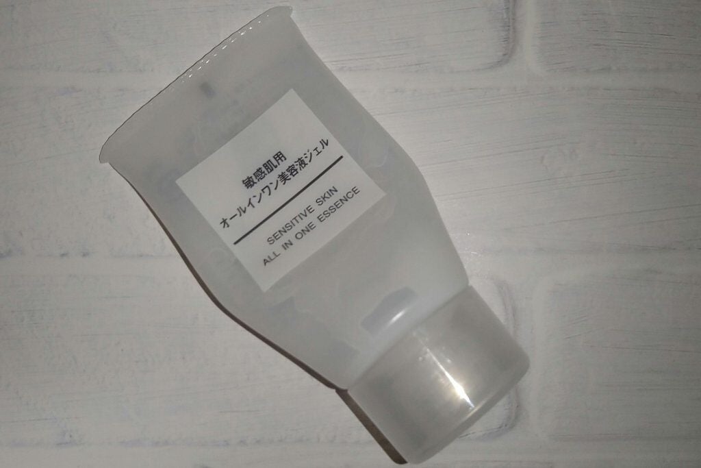 敏感肌用オールインワン美容液ジェル/無印良品/オールインワン化粧品を使ったクチコミ(1枚目)