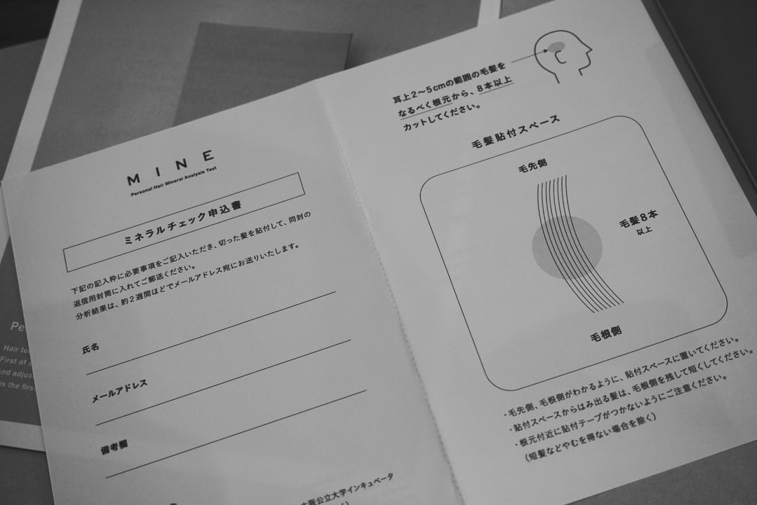 MINE 毛髪ミネラル検査キット/nobias/その他を使ったクチコミ（2枚目）