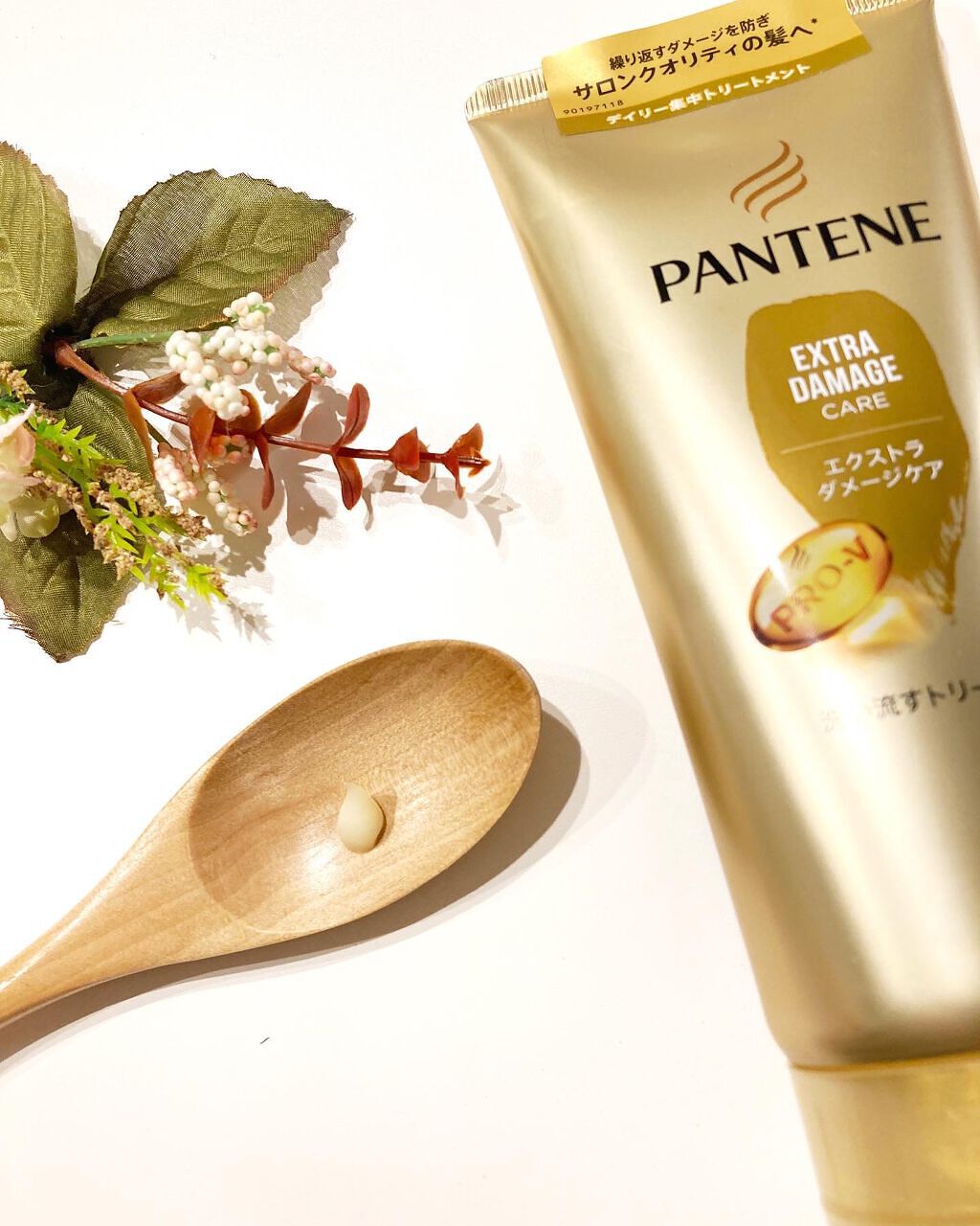エクストラダメージケア 洗い流すトリートメント /パンテーン/洗い流すヘアトリートメントを使ったクチコミ(3枚目)