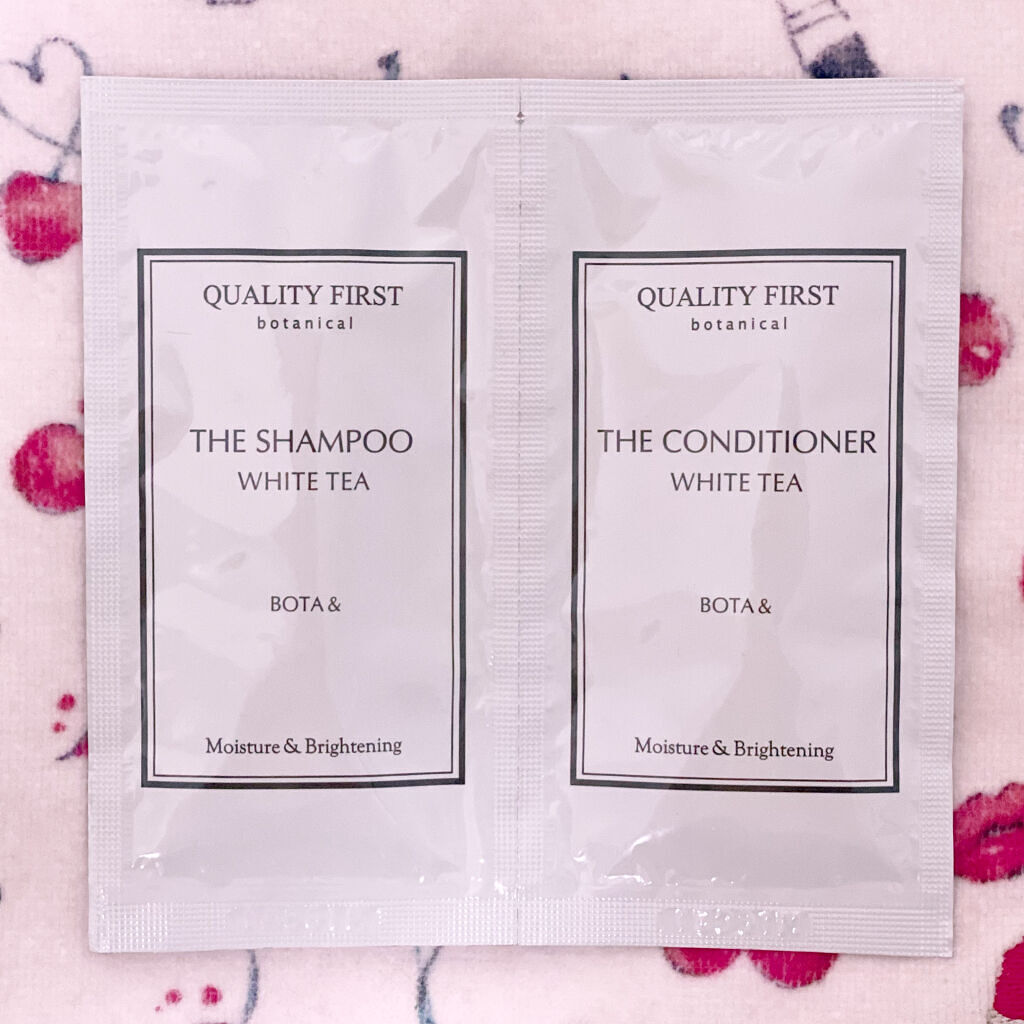 ボタアンド ザ シャンプー <WHITE TEA>/クオリティファースト/市販シャンプーを使ったクチコミ（1枚目）