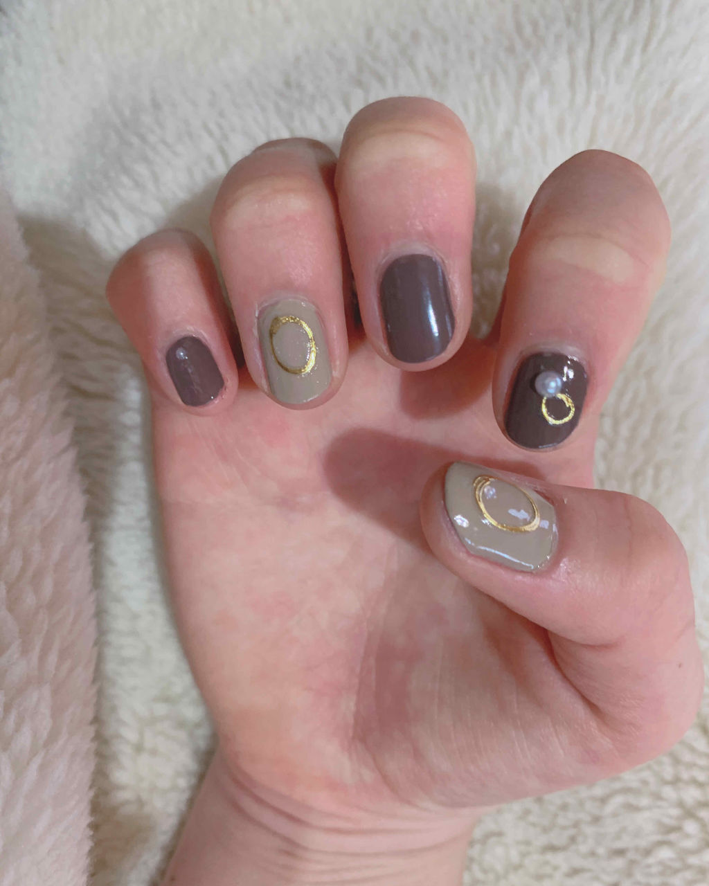 ピールオフマニキュア/DAISO/マニキュアを使ったクチコミ（1枚目）